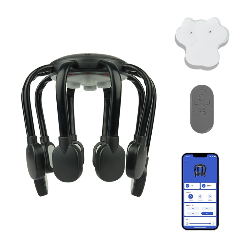 Intelligent huvudmassager med uppvärmning